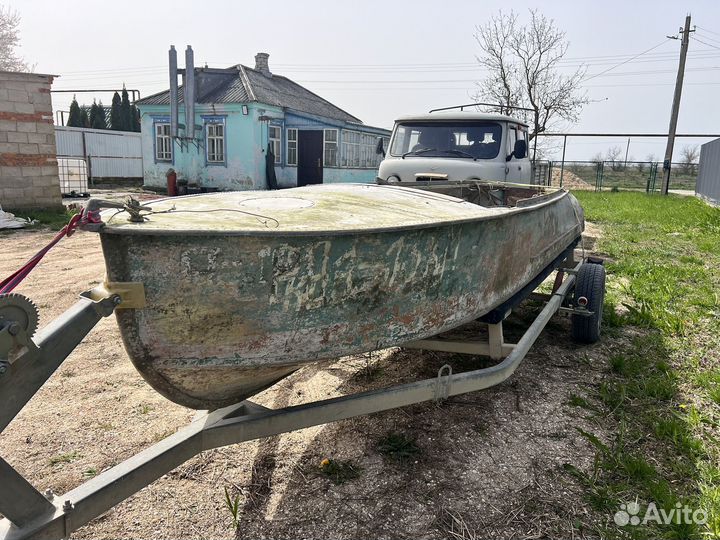 Казанка с мотором Вихрь -25 лс