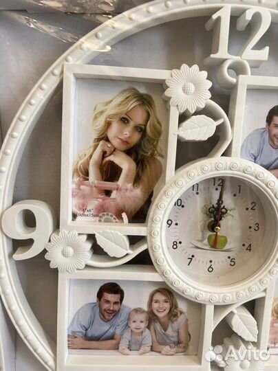 Рамки для фото с часами