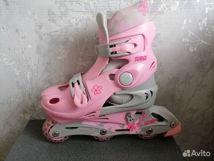 Роликовые коньки детские раздвижные