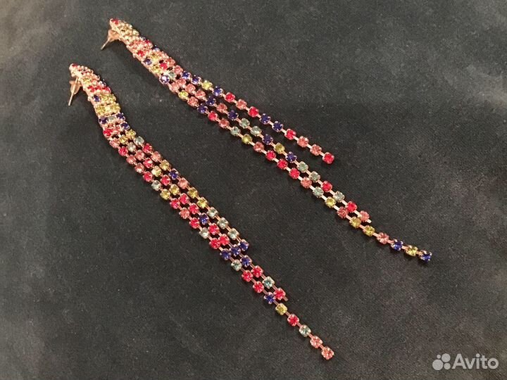 Серьги бижутерия