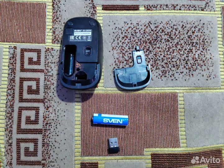 Беспроводная мышь sven RX-260W