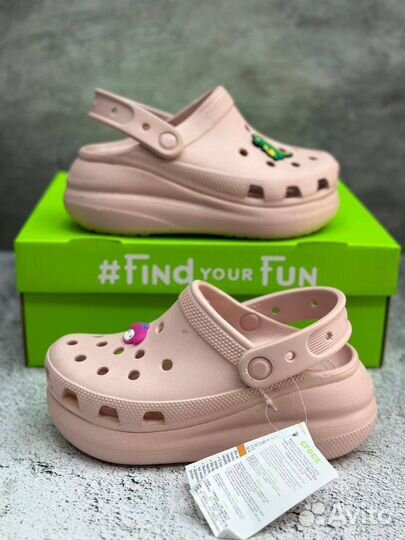 Сабо Crocs Light Pink