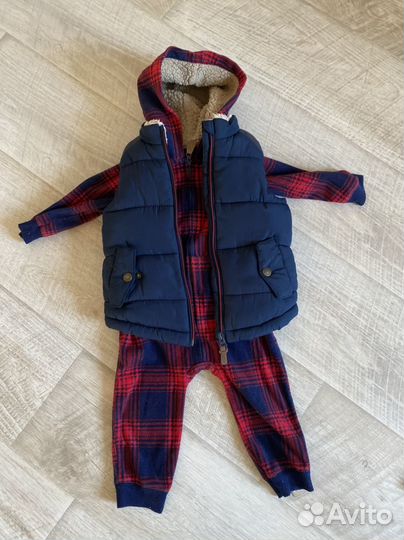 Вещи пакетом на мальчика Next Carters 80-86см