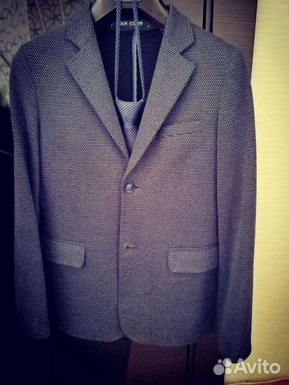 Пиджак школьный для мальчика 152