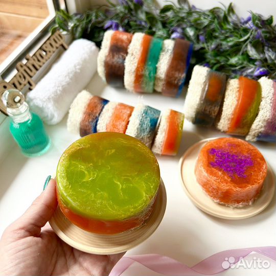 Люфа - мочалка мыло