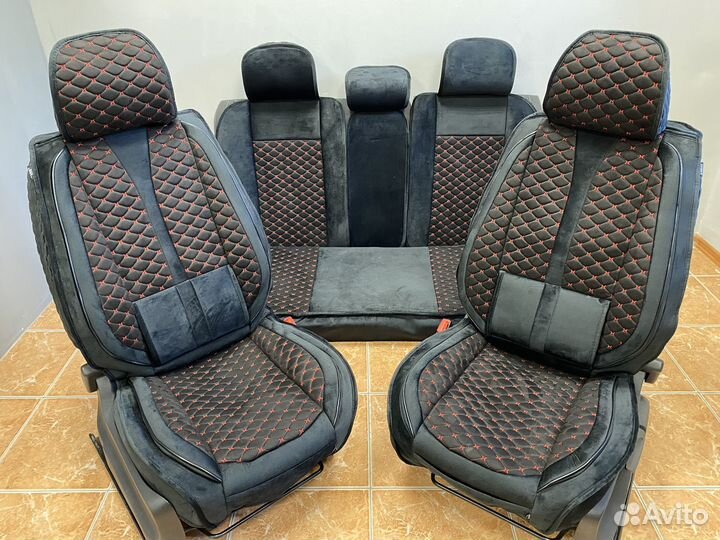 Авточехлы из алькантары