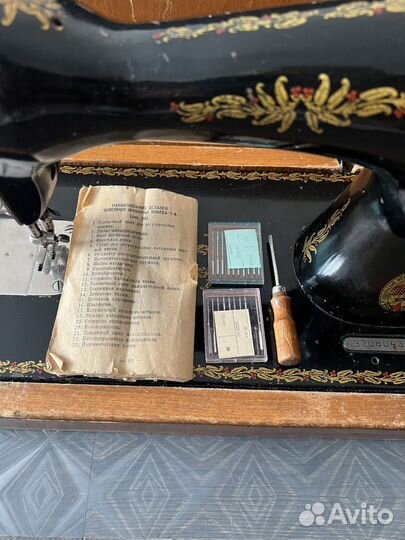 Швейная машинка подольская ручная