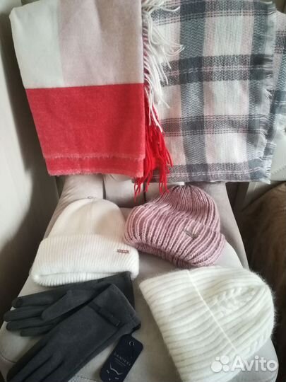 Шапки, перчатки, платки, повязки