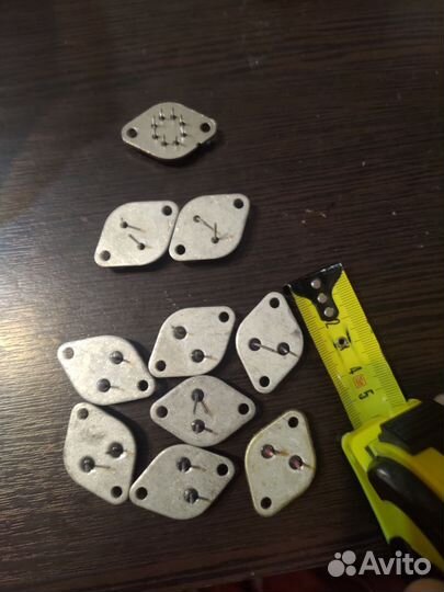 Транзисторы радиодетали платы микросхемы СССР