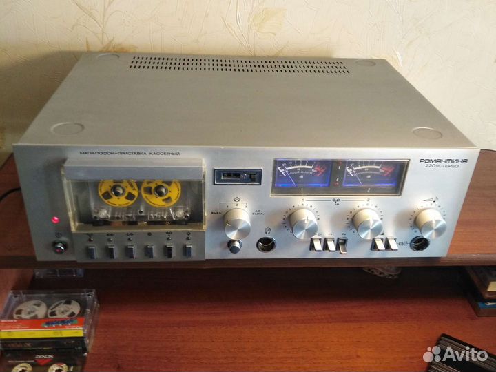 Кассетная дека Романтика 220