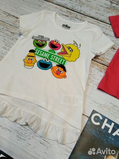 Футболка для девочки 92 98 104