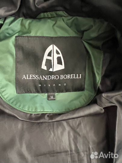 Пуховик alessandro borelli