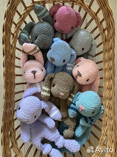 Заяц игрушка обнимашка