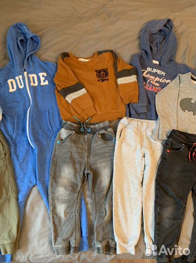 Детские вещи пакетом мальчик 2-4 года