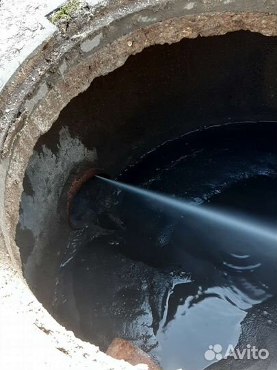 Прочистка канализации, устранение засоров