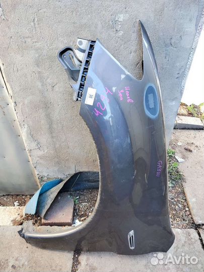 Крыло левое mitsubishi asx бу оригинал