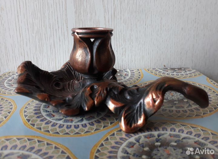 Винтажные подсвечники СССР литье