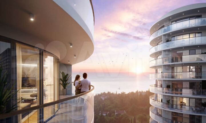 2-к. апартаменты, 54 м², 15/20 эт.