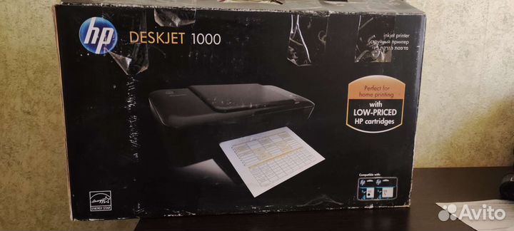 Цветной принтер hp deskjet 1000