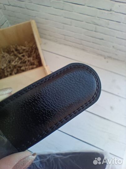 Ремень в подарочной упаковке 100-120 новый