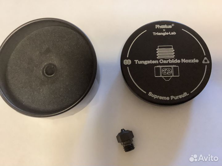 Сопло 3D принтера 0.6мм из карбида вольфрама Mk10