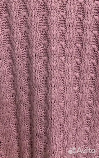 Джемпер брусничного цвета