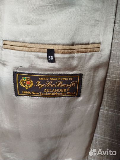 Пиджак мужской шерсть