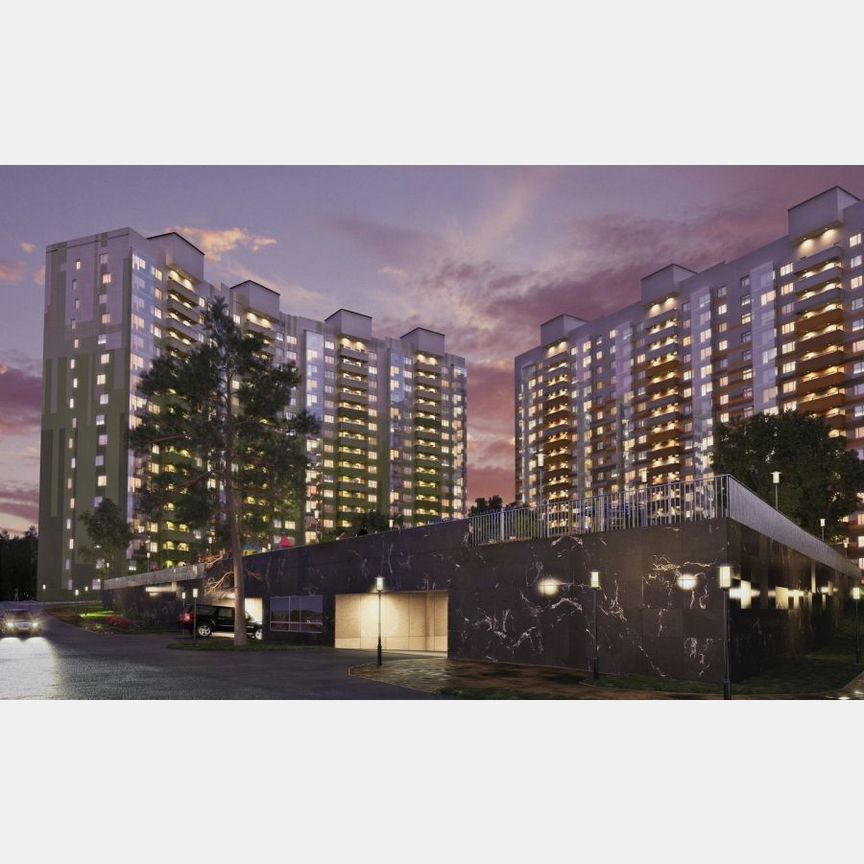 1-к. квартира, 39,6 м², 5/17 эт.