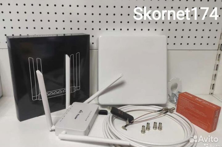 Комплект интернет дача Роутер Модем Kroks MiMO