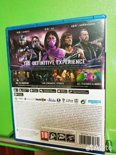 Лицензионный диск Mortal Kombat 11 ultimate