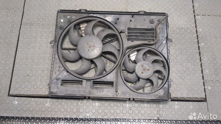 Вентилятор радиатора Volkswagen Touareg, 2004