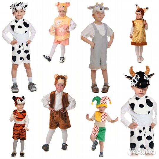 Прокат новогодних костюмов