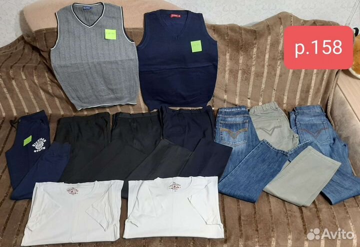 Вещи на мальчика пакетом из 11шт на р.158