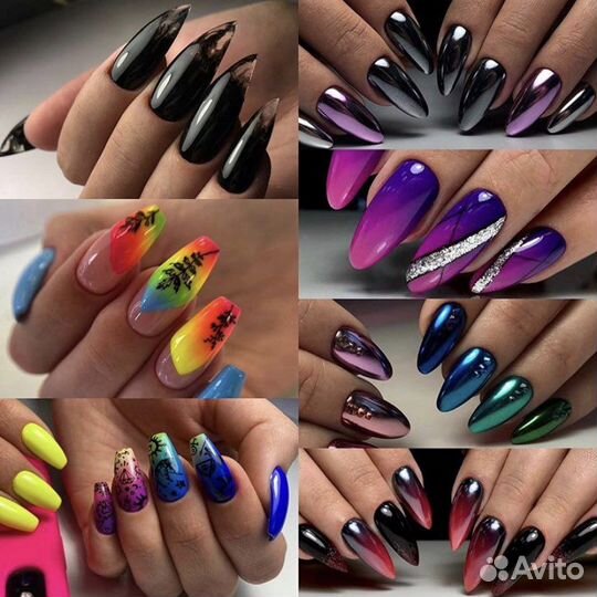 Наращивание и покрытие ногтей