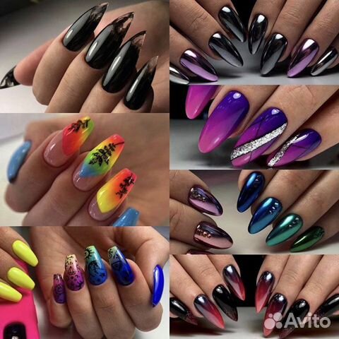 Наращивание и покрытие ногтей