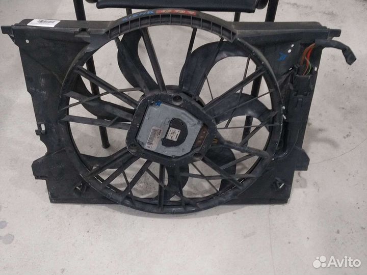Мерседес 211 вентилятор радиатора