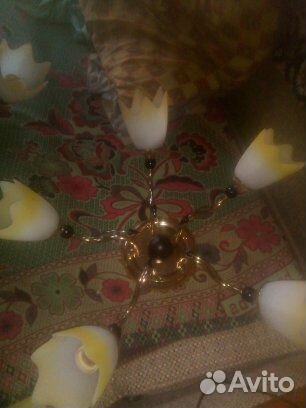 Люстра потолочная светодиодная бу