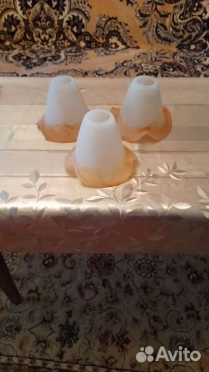 Плафоны для люстры бу ссср,умка,дося,для жаркого