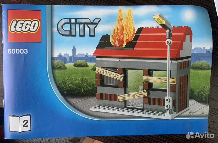 Lego City тушение пожара 60003