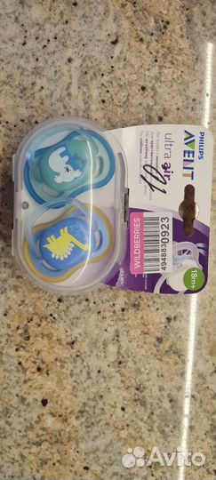 Соска пустышка avent 18