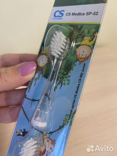 Насадки для детской электрической зубной щетки