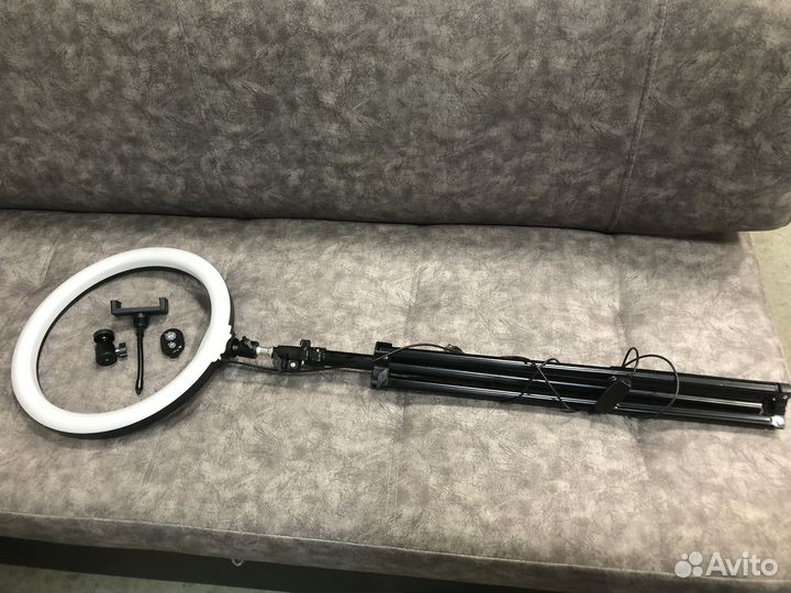 Кольцевая лампа для селфи, круглая 33см