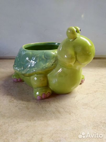 Кашпо черепаха