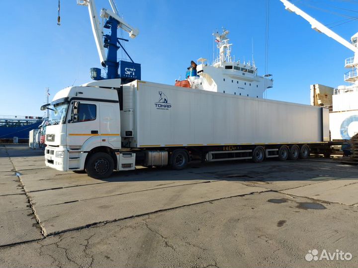 Водитель категории Е на рефрижератор