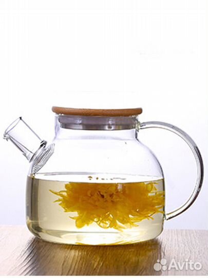 Чайник заварочный стеклянный
