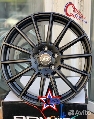 Диски Hyundai R18 5x114,3 Black Matt