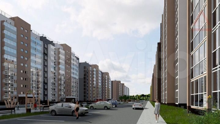 1-к. квартира, 35,4 м², 9/10 эт.