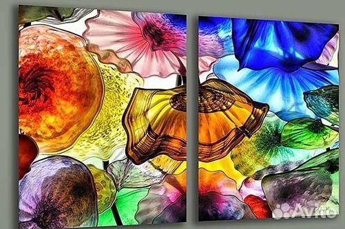 Стекло с фотопечатью с подсветкой