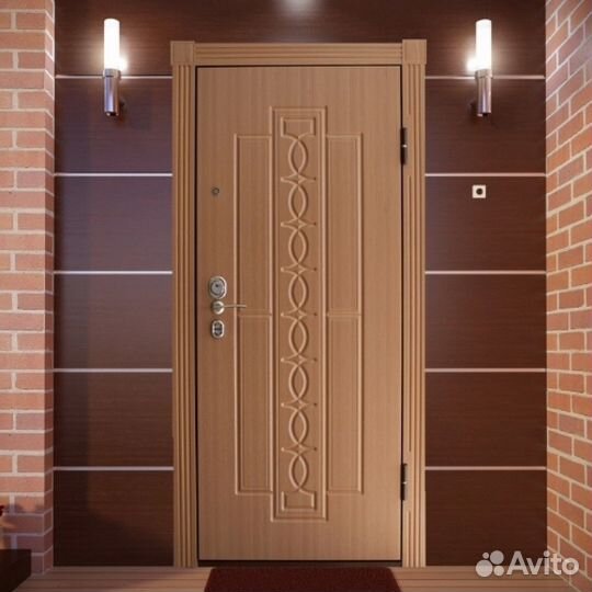 Входные металлические двери с замером и установкой