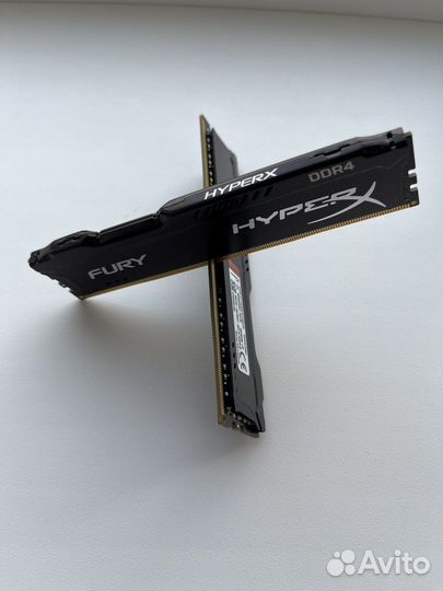 Оперативная память Kingston HyperX fury DDR4